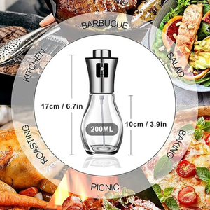 بطری اسپری روغن شیشه‌ای